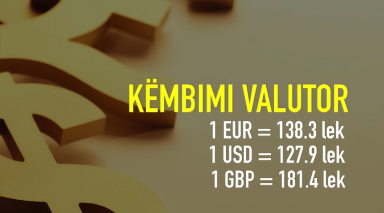 Këmbimi Valutor 22 Janar 2016