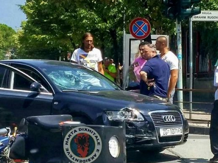 Aksidentohet në Tiranë futbollisti më i ri i Kukësit, Pero Pejiç [FOTO]