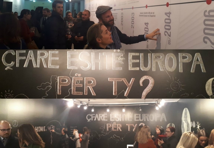 Çfarë është Europa për ty? Rrugëtimi 20 vjeçar i Shqipërisë vjen në ekspozitë [FOTO]