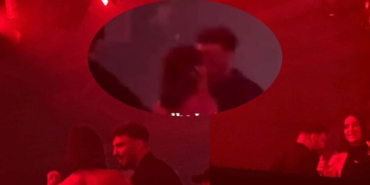 Xhensila Myrtezaj dhe Ledri Vula kapen në momente intime në Paris? VIDEO që po ben xhiron e rrjetit