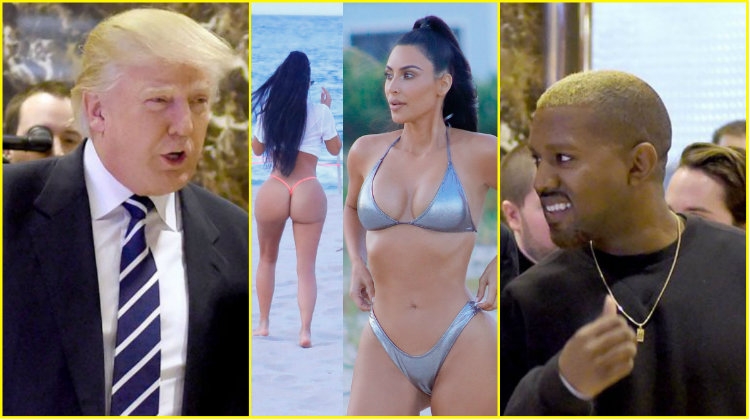 Donald Trump: Kanye me fat, Kim Kardashian është e mrekullueshme! [FOTO]