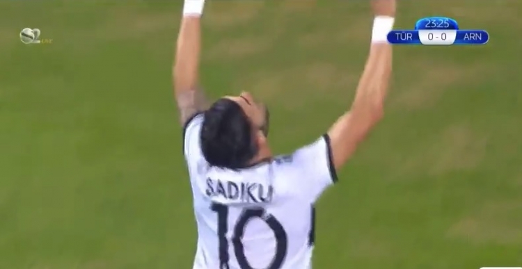 Sadiku i papërmbajtshëm, shënon golin e 2-të