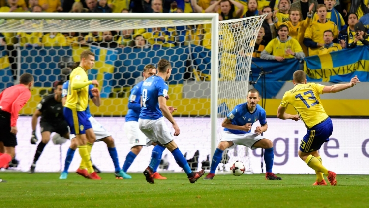 Zbehet ëndrra “Rusi 2018”, Italia mposhtet 1-0 nga Suedia