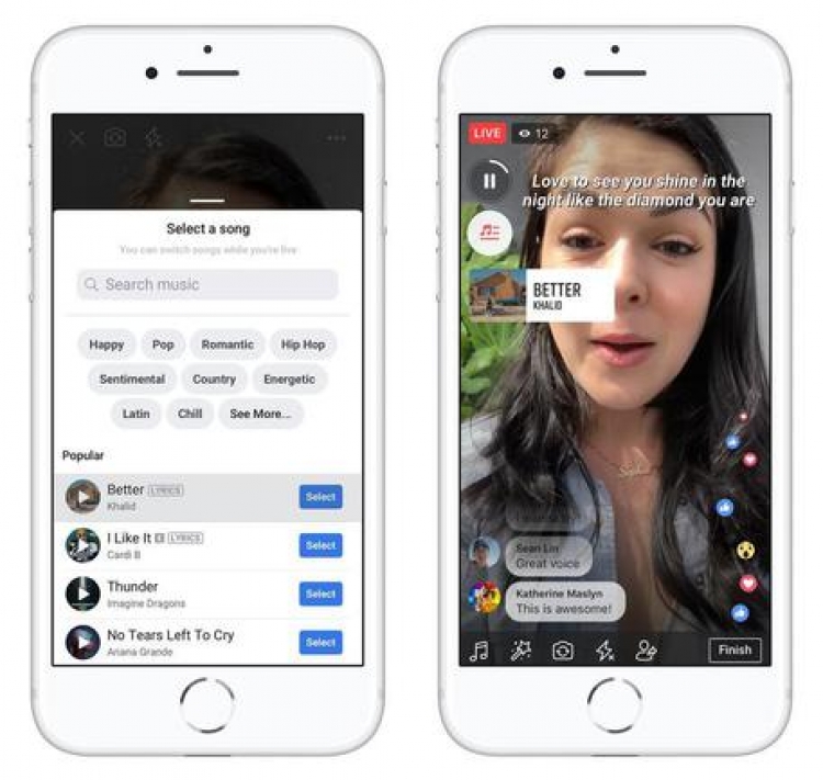 Facebook ndjek hapat e instagram për sa i përket Facebook Story