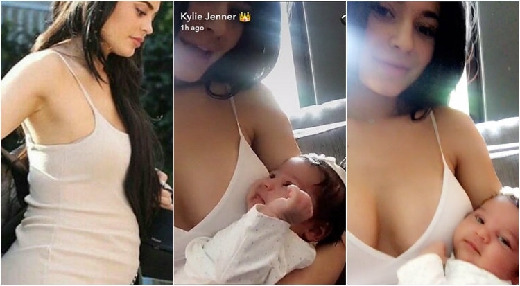 Emri i vajzës së Kylie Jenner është basti më i ri i vënë në internet [FOTO]