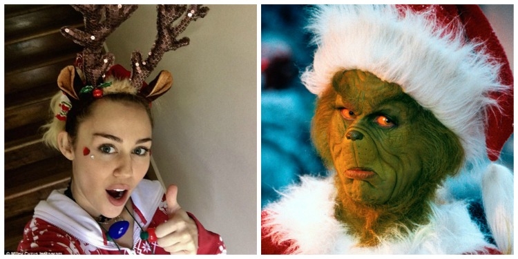 Grinch-i e vodhi Krishtlindjen? Jo, ishte Miley Cyrus! [FOTO]