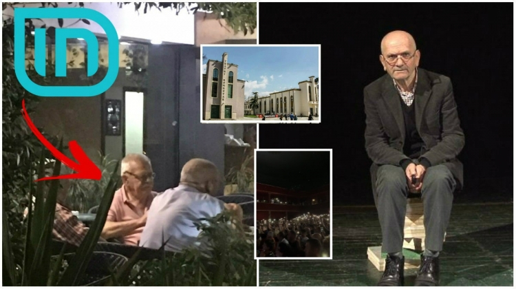 Ekskluzive/ I madhi Robert Ndrenika fotografohet në zonën e banimit, në Teatrin Kombëtar nisin shfaqjet plot drithërima[FOTO/VIDEO]