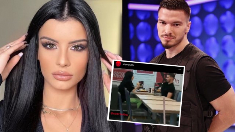 Bënë sikur u ndanë? Andi dhe Jasmina fotografohen jashtë ‘Përputhen’