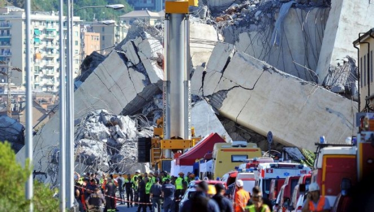 Prokuroria Italiane, në hetim 20 persona për shembjen e urës Morandi