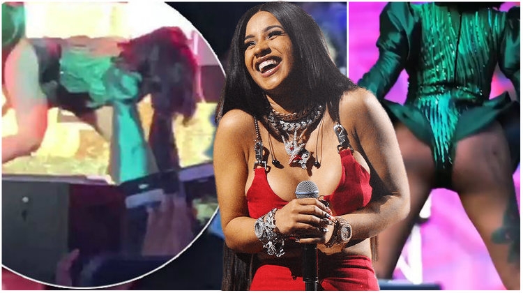 I nxori të gjitha duke bërë TWERK, Cardi B lë në gjysmë koncertin pas problemit me ... [VIDEO]