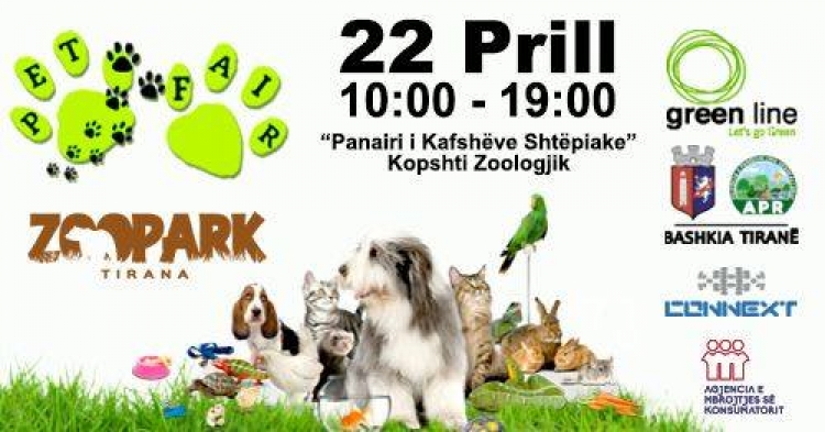 Për herë të parë në Shqipëri “Pet Fair”, një arsye më shumë për t’u ndërgjegjësuar për mbrojtjen e kafshëve. Detajet... [FOTO]