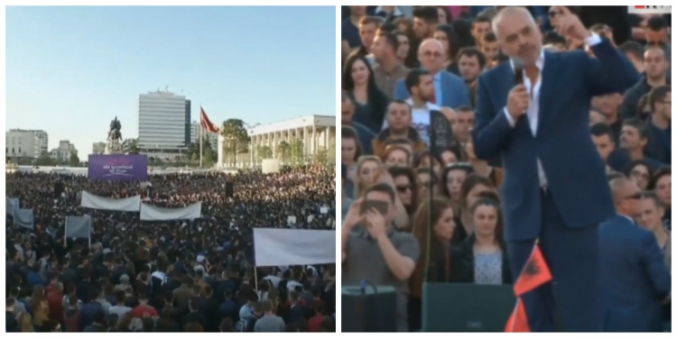 PS dhe mbështetësit e saj mblidhen pranë Çadrës së Protestës, ja deklaratat e forta të drejtuesve socialistë