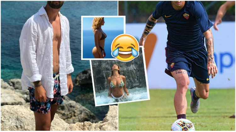 HAHA! Wanda Nara s’qenka gjë! Dy futbollistët e Romës kalojnë pushimet me të njejtën femër në kohë të ndryshme! [FOTO]