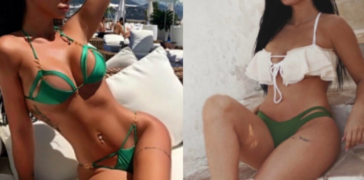 Dy vajzat më seksi shqiptare kopjojnë njëra-tjetrën [FOTO]