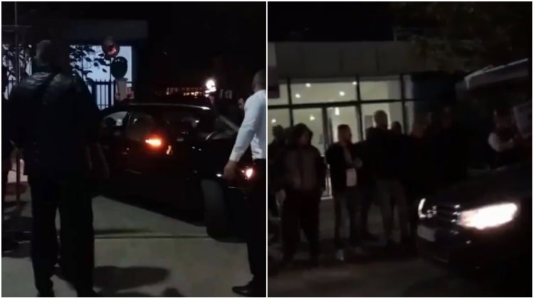 Incident te Top Channel, i bëjnë ''pritë'', qëllohet makina e Damian Gjiknurit! [VIDEO]