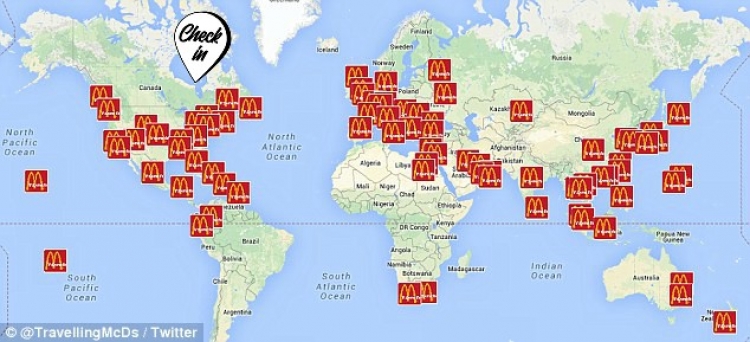 Një McDonald’s në çdo vend të botës? Odiseja e blogerit të fiksuar mbas McDonald’s!