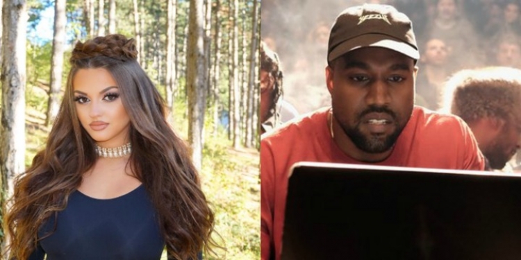 Enca bën xheloze Kim Kardashian, flirton me Kanye West [FOTO]