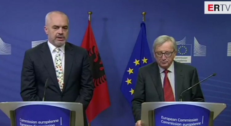Presidenti i KE, Juncker: Pas 6 muajsh hapen negociatat me Shqipërinë