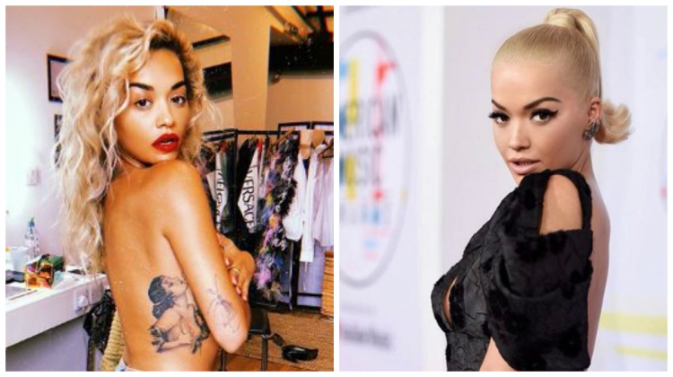 Rita Ora nxjerr në pah linjat e saj perfekte me këtë veshje të çuditshme…[FOTO]