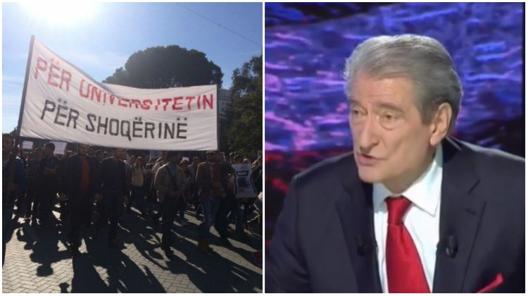 Berisha tregon pse po protestojnë studentët, ka dy fjalë dhe për ministrat e rinj: Shërbëtorë të së keqes