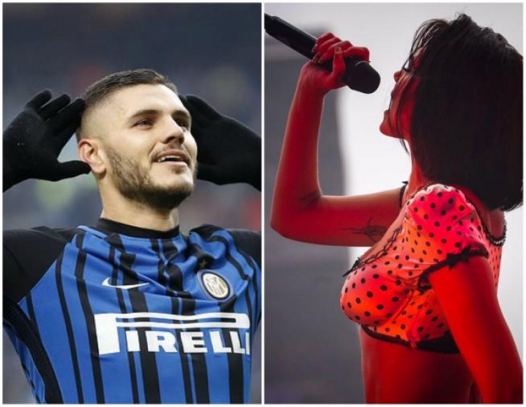 Icardi i ''fiksuar'' pas këngëtares shqiptare [FOTO]