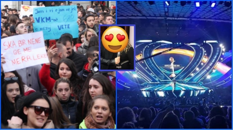 U dedikoi çmimin që fitoi në ''Kënga Magjike'' studentëve protestues, këngëtarja shqiptare bëri gabimin që i falet! [VIDEO]