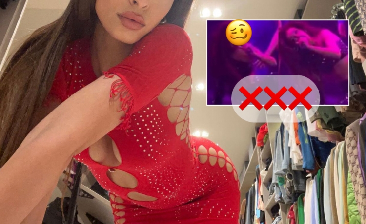 Upsss! Këngëtarja shqiptare rrëzohet në skenë, shihni reagimin e saj!