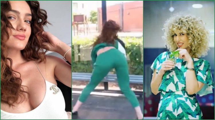 Klaudia Pepa ''tërbon'' kalimtarët me kërcimin e saj seksi në rrugë, por çmimin “Komenti i Vitit” e fitoi Fatma [VIDEO]