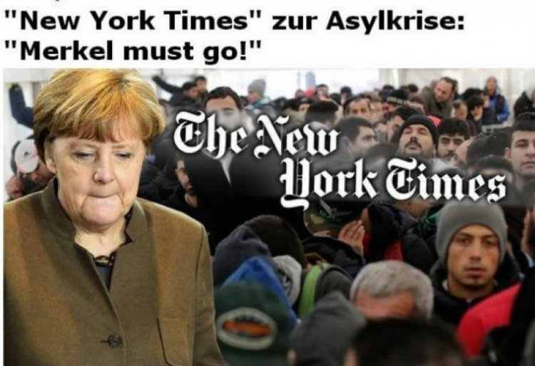 NYT: Angela Merkel të japë dorëheqjen!