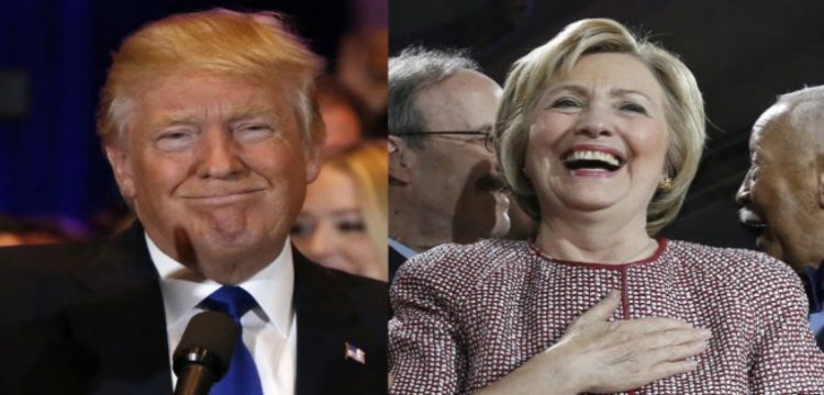 Sondazhet/ Ngushtohet diferenca mes Trump dhe Clinton