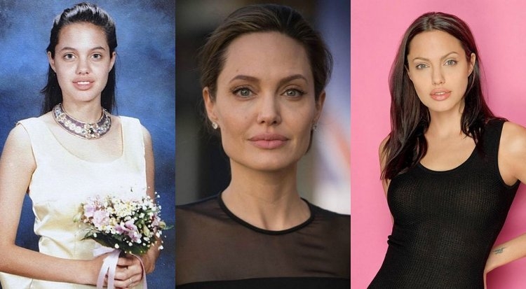 Nga 18 në 43-vjeçare! A ka bërë Angelina Jolie operacione plastike? Shikoni sesi duket bukuroshja në 25 vite ndryshim...[FOTO]