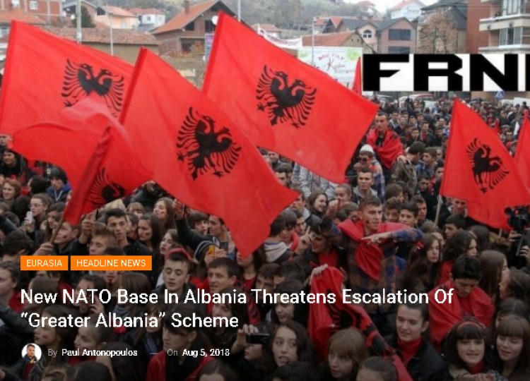 Baza e NATO-s në Kuçovë, shtypi rus e cilëson skema e “Shqipërisë së Madhe”