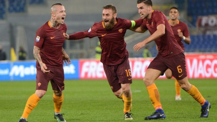 Roma frenon festën e Juventusit për titullin kampion