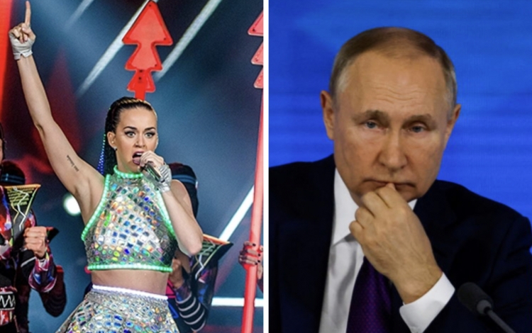 Para qindra personave! Katy Perry shan rëndë Putin në koncertin e saj!