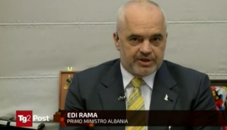 Rama flet për televizionin italian: Shqipëria nuk është në krizë, s’ka zgjedhje të parakohshme! [VIDEO]