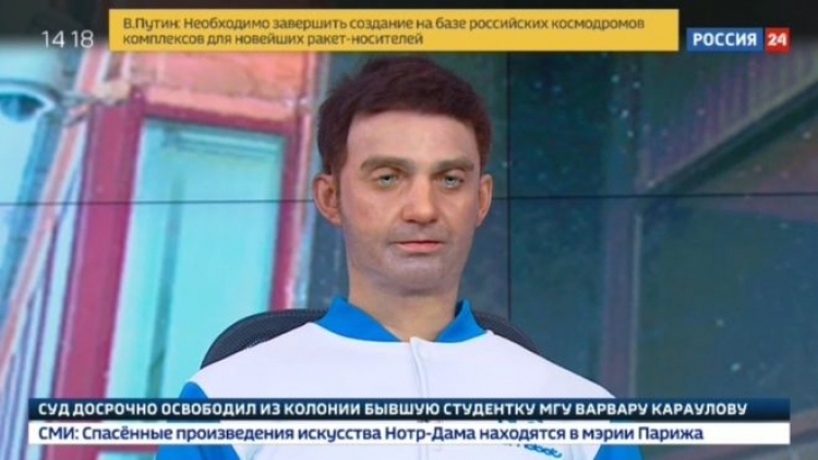 Në Rusi edicionin e lajmeve e transmeton një robot