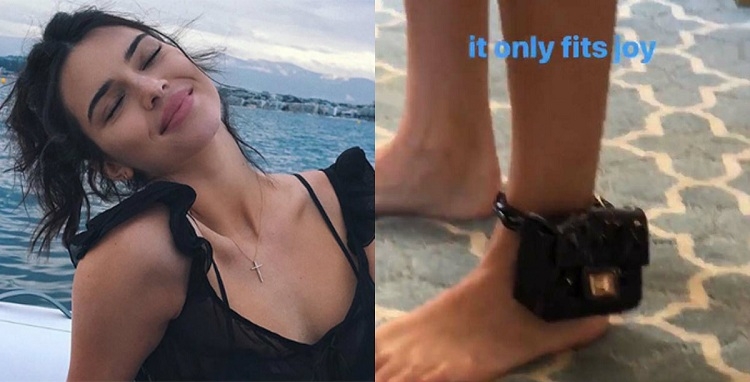 Kendall Jenner vetëm çanta e këmbës i kushton 645$ … por ama ndjekësit nuk e lënë pa tallur