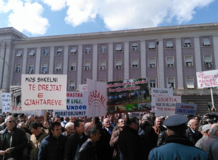 Gjahtarët në protestë. Deklaratat e tyre…