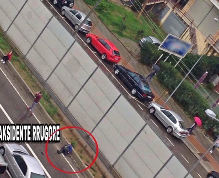 Tiranë, aksident në rrugën e Unazës së Madhe te 