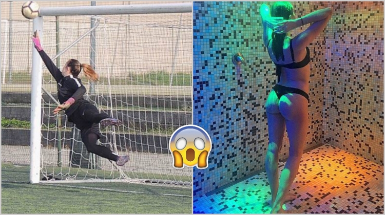 Nuk lejon golat në portë, por jashtë saj është komplet ndryshe! Ja futbollistja që po ‘’magjeps’’ fansat me sigurinë e saj[FOTO]