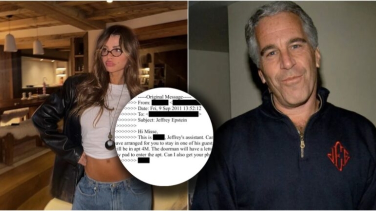 'Po mendoja për ty'/ Publikohen mesazhet e modeles shqiptare me Jeffrey Epstein: Zemër, jam ende beqare…